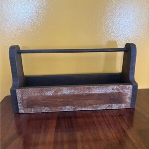 Rustic Wooden Caddy